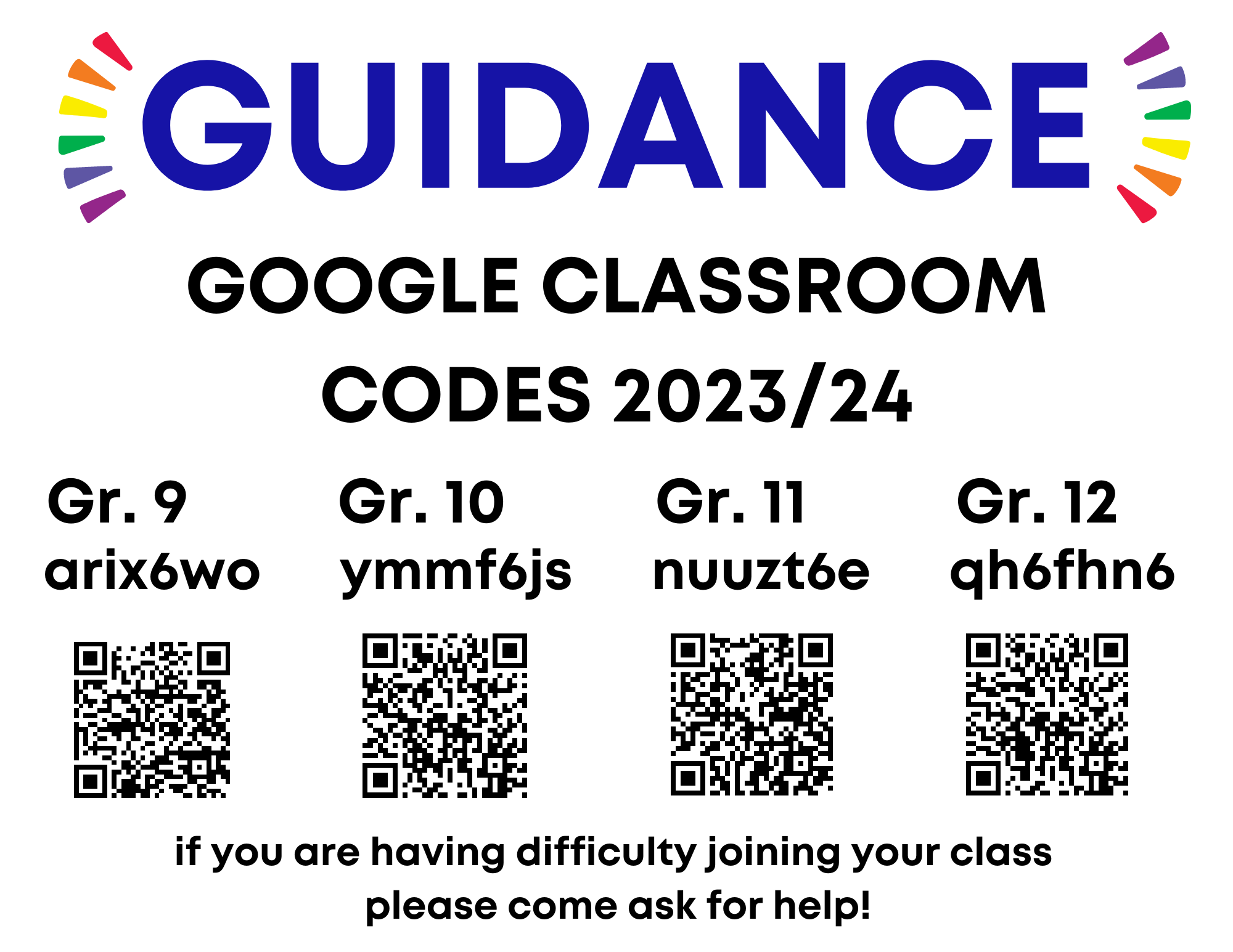 Google Classroom Poster